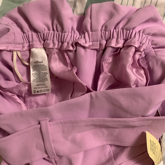 Wilfred paper bag short -size 8 -Orchid petal-new with tags - Picture 8 of 10